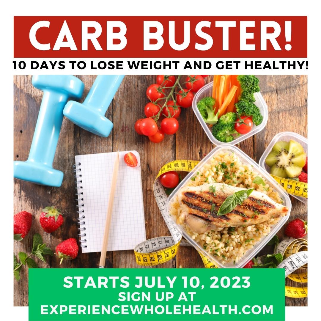 10 Days To Reshape Your Life!!

We are launching our annual 10 Day 'Sugar and Carb Buster' Purification Program on Monday, July 10th!

Join our team!
experiencewholehealth.com

#CarbBuster
#LowCarbLife
#CarbFree
#CarbCutting
#CarbCleanse
#NoCarbs
#LowCarbDiet
#CarbDetox
