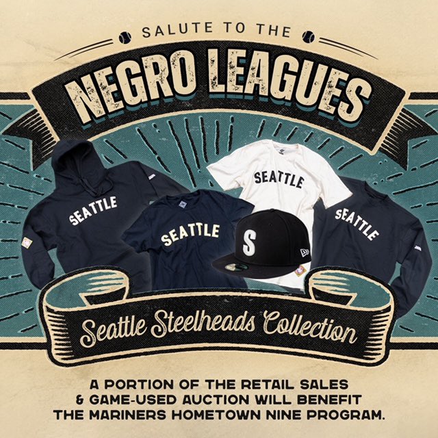 Mariners Team Store on X: Steelheads merchandise is available NOW at  @TMobilePark and our Downtown Seattle location. A portion of the proceeds  will benefit the Hometown Nine program! 2023 game used and