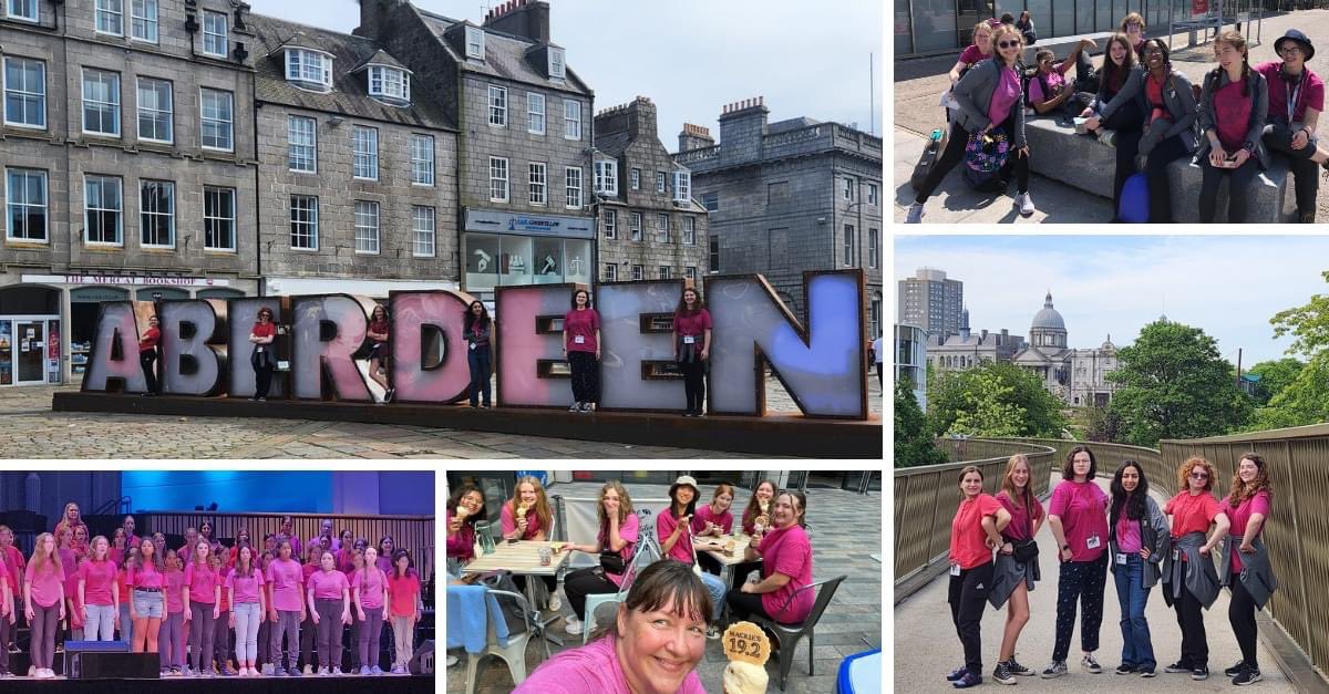 🇺🇸🏴󠁧󠁢󠁳󠁣󠁴󠁿 <a href="/mycchoirs/">Madison Youth Choirs</a> had a whirlwind first day in Aberdeen &amp; shook off the jetlag with a glorious first performance at <a href="/APAWhatsOn/">Aberdeen Performing Arts</a> "Light the Blue" festival in the Music Hall!