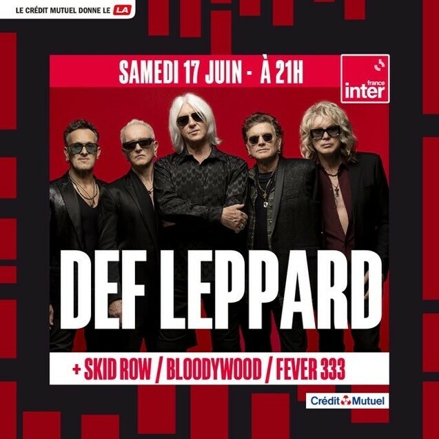 Pour bouger la tête très très fort avec Michka Assayas, c’est maintenant ! 🤘

Au programme : 
- @Def_Leppad
- @OfficialSkidRow
- @fever333 
- @Bloodywood2 

(@JocelynInter, @AdeleVanReeth, @hellfestopenair, #Hellfest #hellfest2023)