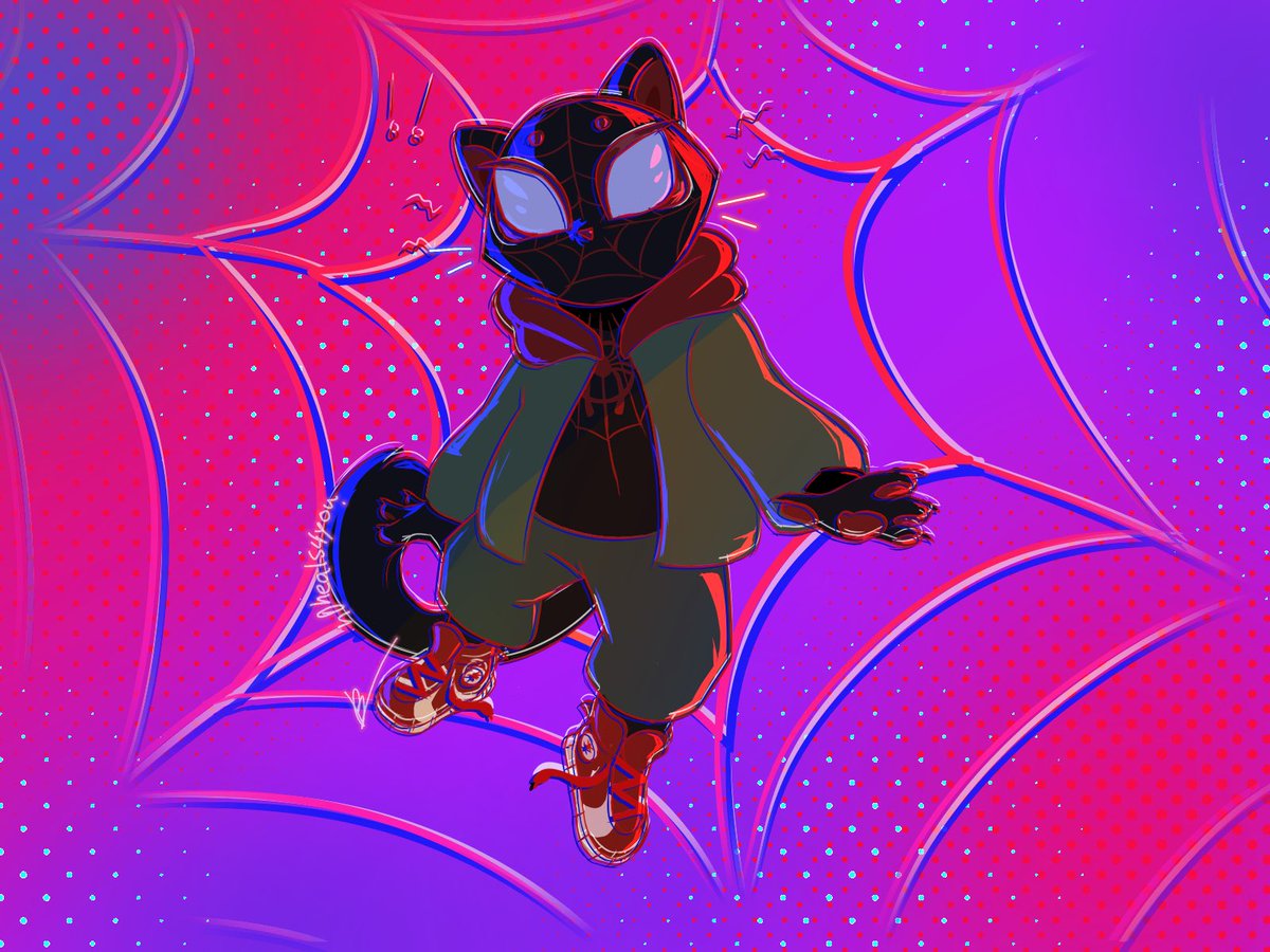 MEOWS MORALES‼️🔥🗣️ #SpiderVerse