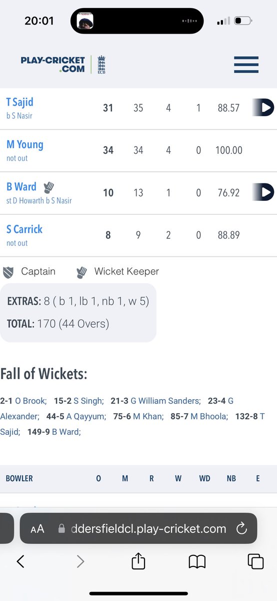 Elland Cricket Club tweet media