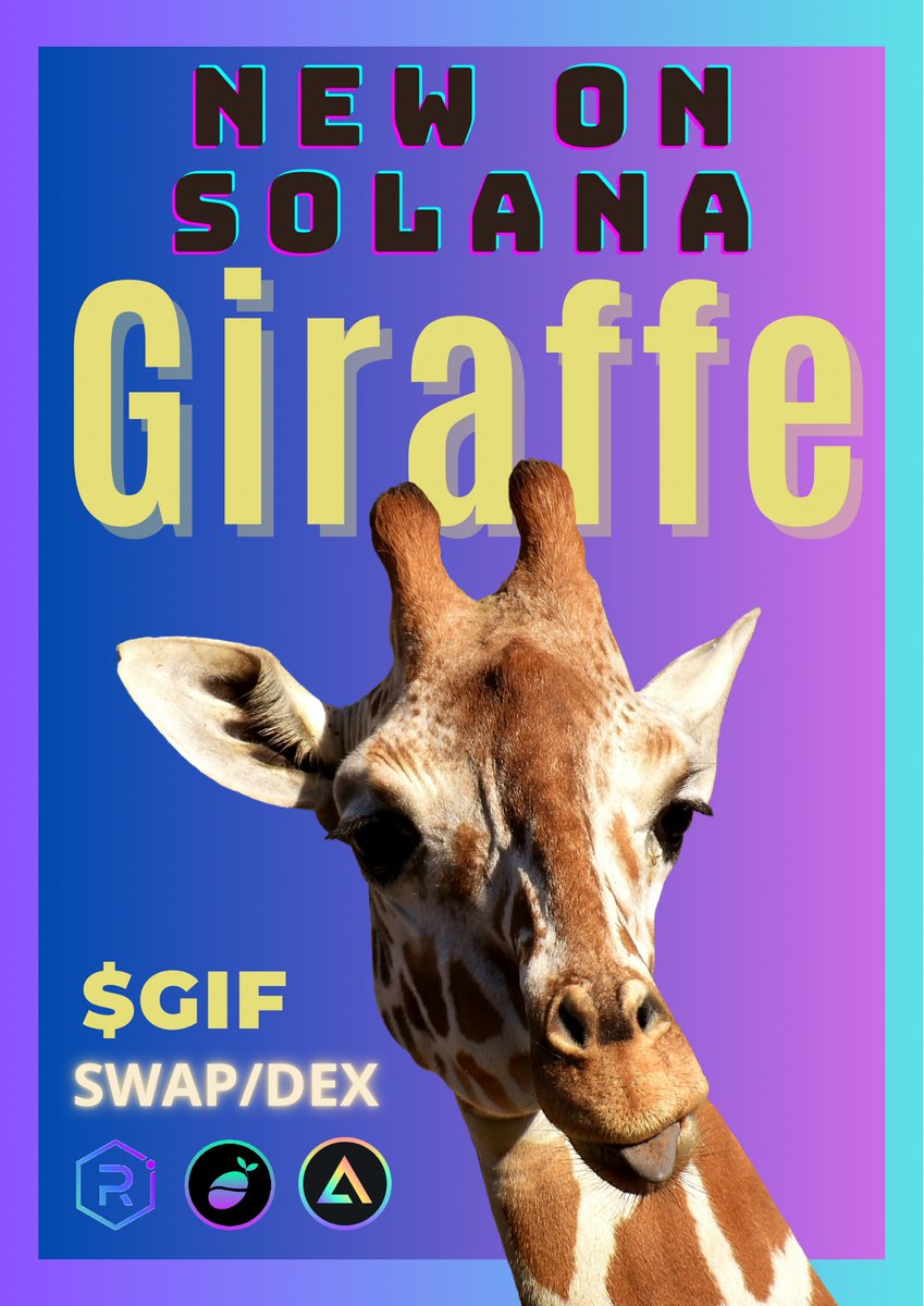 Giraffe (GIF) (@solgiraffe) on Twitter photo π£π£π£ π¦
ππ¨
π¦
$GIF AIRDROP
π 1,000 to 3,500 $GIF
Mint address now
CWUUV3ym4Uphw4CVgkpNxrR7FsttF7h7mLggEUJ1J1aV
Swap prism.ag
To enter
1οΈβ£ RT + FOLLOW <a href="/solgiraffe/">Giraffe (GIF)</a>
2οΈβ£ Tag friend + $GIF #SolanaCommunity
3οΈβ£ Comment address π₯
#Solana #SolanaAirdrop ππ¦π¨ π£π£π£ π¦
ππ¨
π¦
$GIF AIRDROP
π 1,000 to 3,500 $GIF
Mint address now
CWUUV3ym4Uphw4CVgkpNxrR7FsttF7h7mLggEUJ1J1aV
Swap prism.ag
To enter
1οΈβ£ RT + FOLLOW <a href="/solgiraffe/">Giraffe (GIF)</a>
2οΈβ£ Tag friend + $GIF #SolanaCommunity
3οΈβ£ Comment address π₯
#Solana #SolanaAirdrop ππ¦π¨