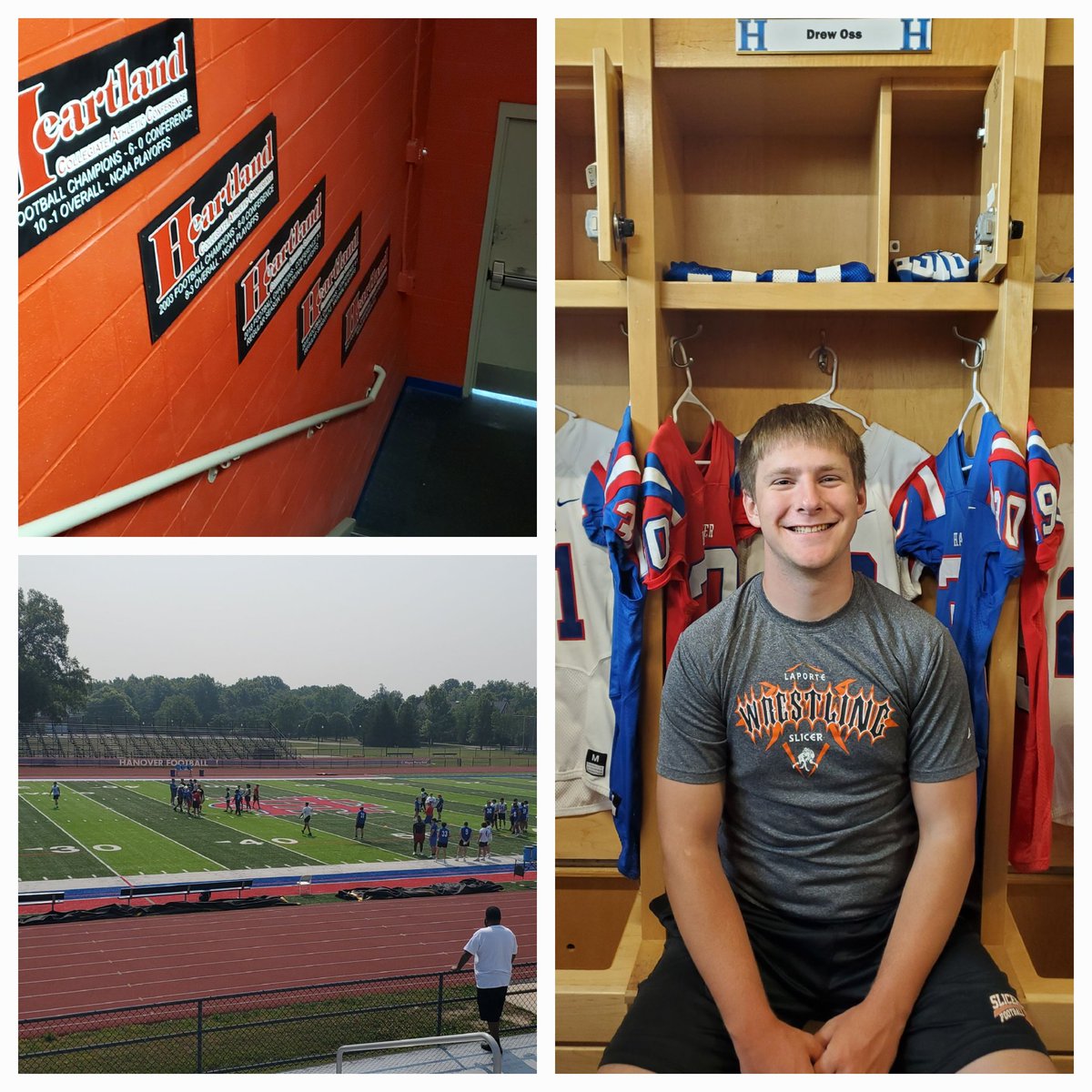 Another great day learning and competing at @HanoverFTBL Prospect Camp. Thanks @DLCoach_Danford and @MTHEO12 for the great experience and coaching today!  Go Panthers! #HuntForGreatness