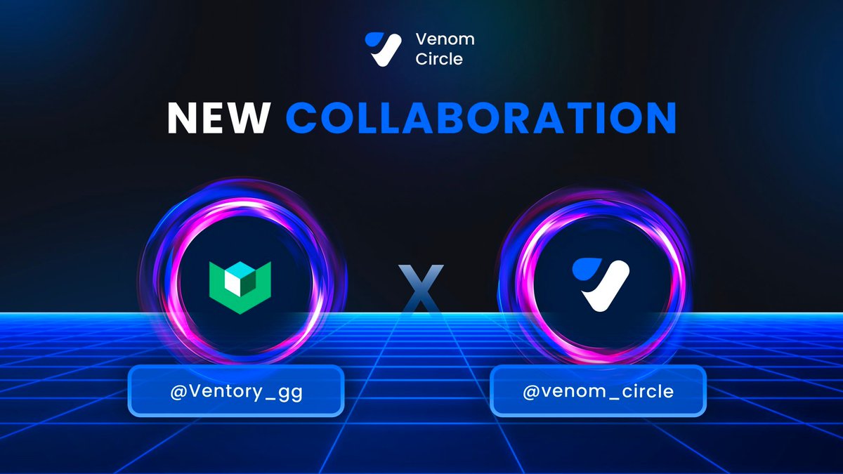 VenomCircle X Ventory 🤝 @Ventory_gg is a multichain NFT Marketplace exclusively for entertaining games & seamless experience🚀 Rewards: 10x WL spots🎁 1️⃣Follow @Ventory_gg & @venom_circle 2️⃣Like & RT this tweet 3️⃣Tag 3 friends Winners will be announce after 24 hours⏰