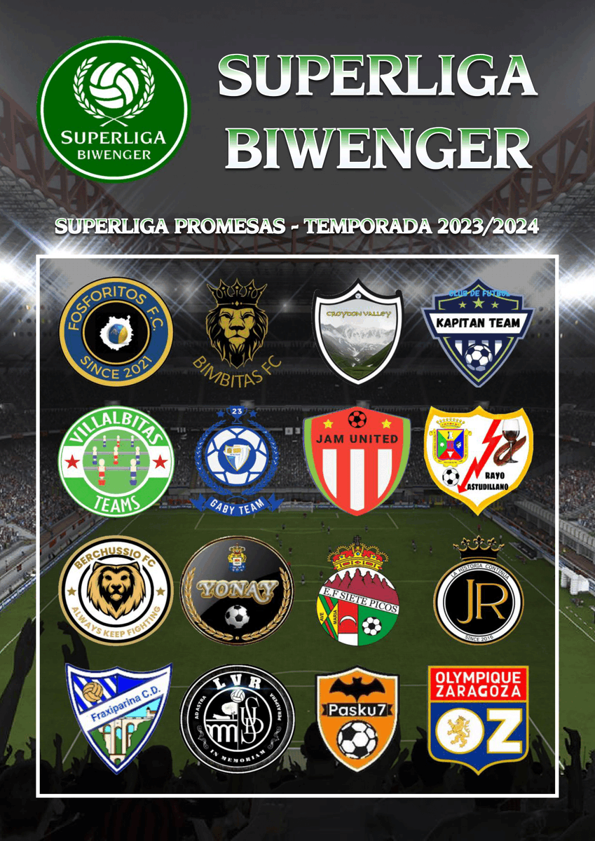 PRESENTACIÓN SUPERLIGA PROMESAS (TEMP. 2023/2024)
<a href="/Muesinho84/">🇮🇨SaMu🇮🇨</a> <a href="/Bimbitas1097/">💎 Bimbitas 🦈</a> <a href="/Pablo_Inda_/">Pablo Inda</a> <a href="/DiegoKapitan/">Kapitan Team</a> <a href="/antoniovillalba/">Antonio Villalba</a> <a href="/gaby_Malaga89/">Gaby Malaga</a> <a href="/Jamg2580J/">José Antonio Martos</a> <a href="/RayoAstudillano/">RAYO ASTUDILLANO</a> <a href="/BerChussio/">Jesus Ocaña</a> Yonay UD <a href="/chusco83/">chusco</a> <a href="/BiwengerLCDP/">El Profesor</a> <a href="/juanlobato60/">Fraxiparina C.D</a> <a href="/LVRLuvero/">Luvero</a> <a href="/pasku74/">Pasku7</a> y <a href="/RobertoFraileG1/">Roberto Fraile Garcia</a>