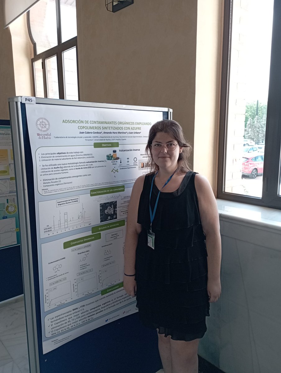 LabTSCUHU's tweet image. Recently, we had the opportunity to present our most recent research at the conference organized by @QUIEMA_23 and @Univcordoba.  #FundaciónCepsa @Cepsa @UniHuelva