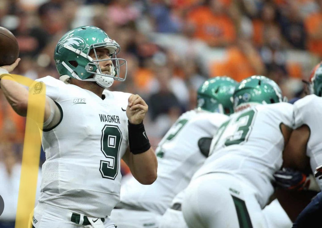 NahseemD's tweet photo. Blessed to receive my 5th offer to @Wagner_Football 🦅. Thank you @tommasella @Jmunce30 @FBCoach_Sino @Coach_Matos @oc_lincoln @Paul_Litvak @CoachAluotto @coach_D_lincoln @PrepRedzoneNY @RivalsFriedman @on3 @CoachMac57 @247Sports @psalfootball @jared_valluzzi https://t.co/2c3DYrINvs