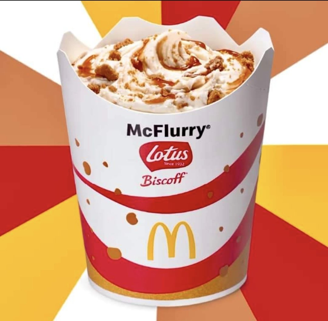 Thank you, thank you, thank you, i'm all for change and adaption.... Time to revamp my coping mechanisms to something more benificial 😋😋😋😋 <a href="/McDonaldsCorp/">McDonald's Corporation</a> <a href="/BiscoffCookies/">Lotus Biscoff US</a>