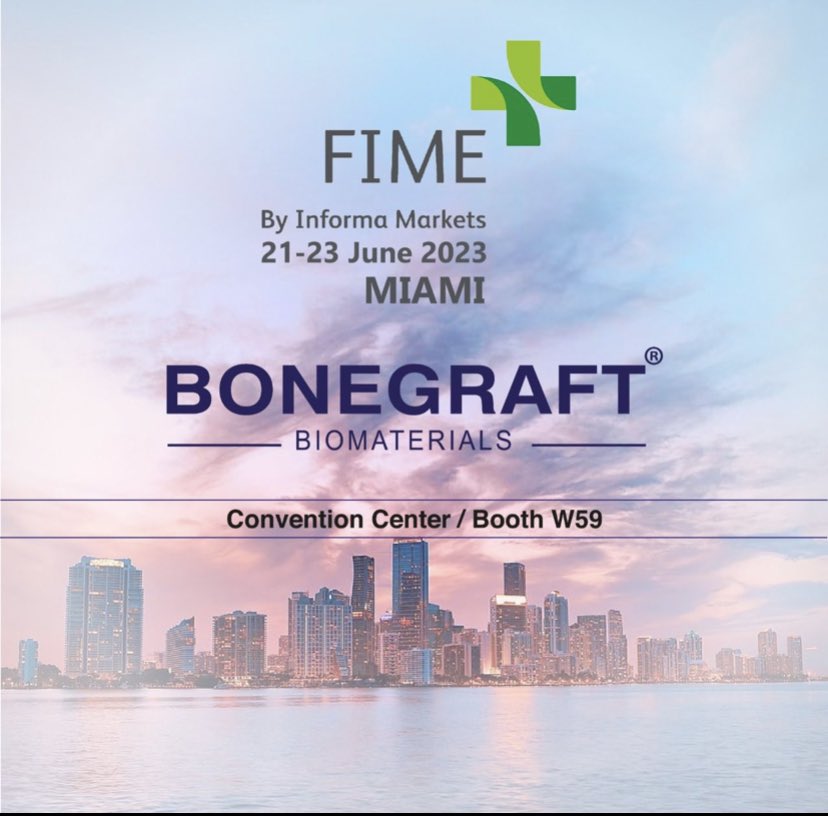 See you.. <a href="/BonegraftBiomat/">Bonegraft</a>  #FIME #USA #Miami