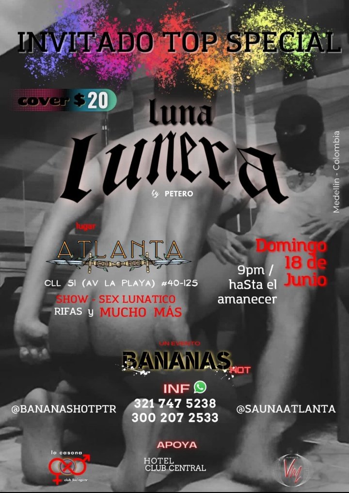 Versatiliando's tweet photo. @atlantasauna
    Domingo 18 de junio 
🌙Luna nueva en Atlanta.
@EventosGayMed @Mde_Gays @cruisingmed20 
@grindrmedelli11 @goodboyxxx95
Ven a relajarte , Te esperamos 😈 https://t.co/idrRNPGXJX