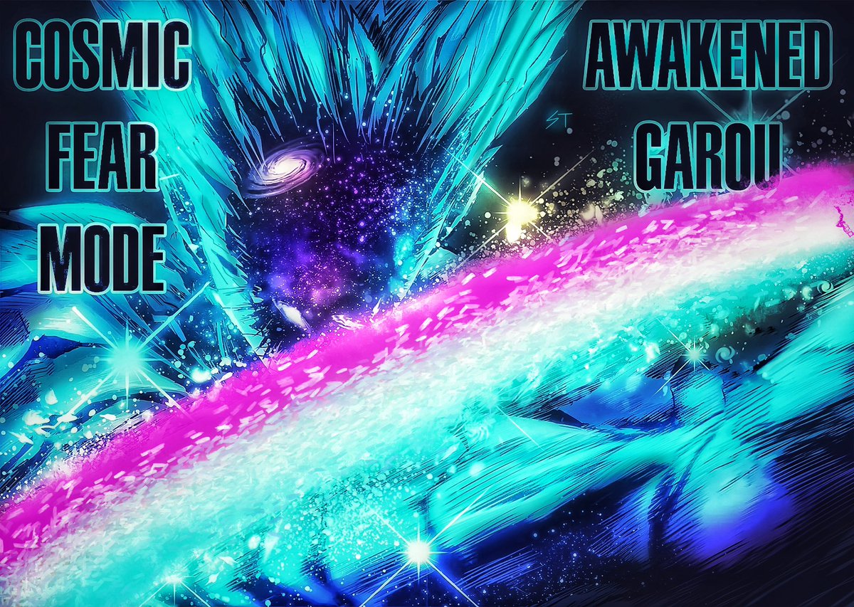 TamikST Color on X: Cosmic Garou #opm #garou #saitama #manga