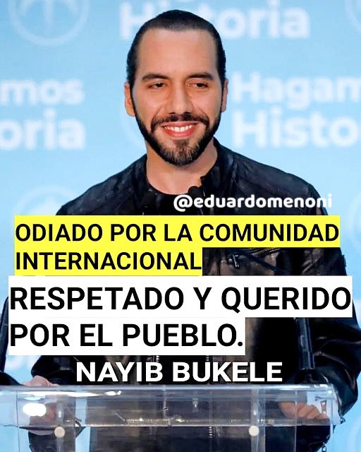 ¿Apoyas la idea de que Nayib Bukele sea reelecto por 5 años más en 2024 y siga gobernando en El Salvador?