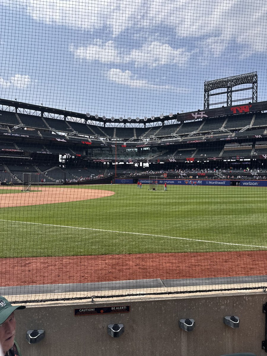 Nice seats for the game today #Mets #LGM #MetsTwitter