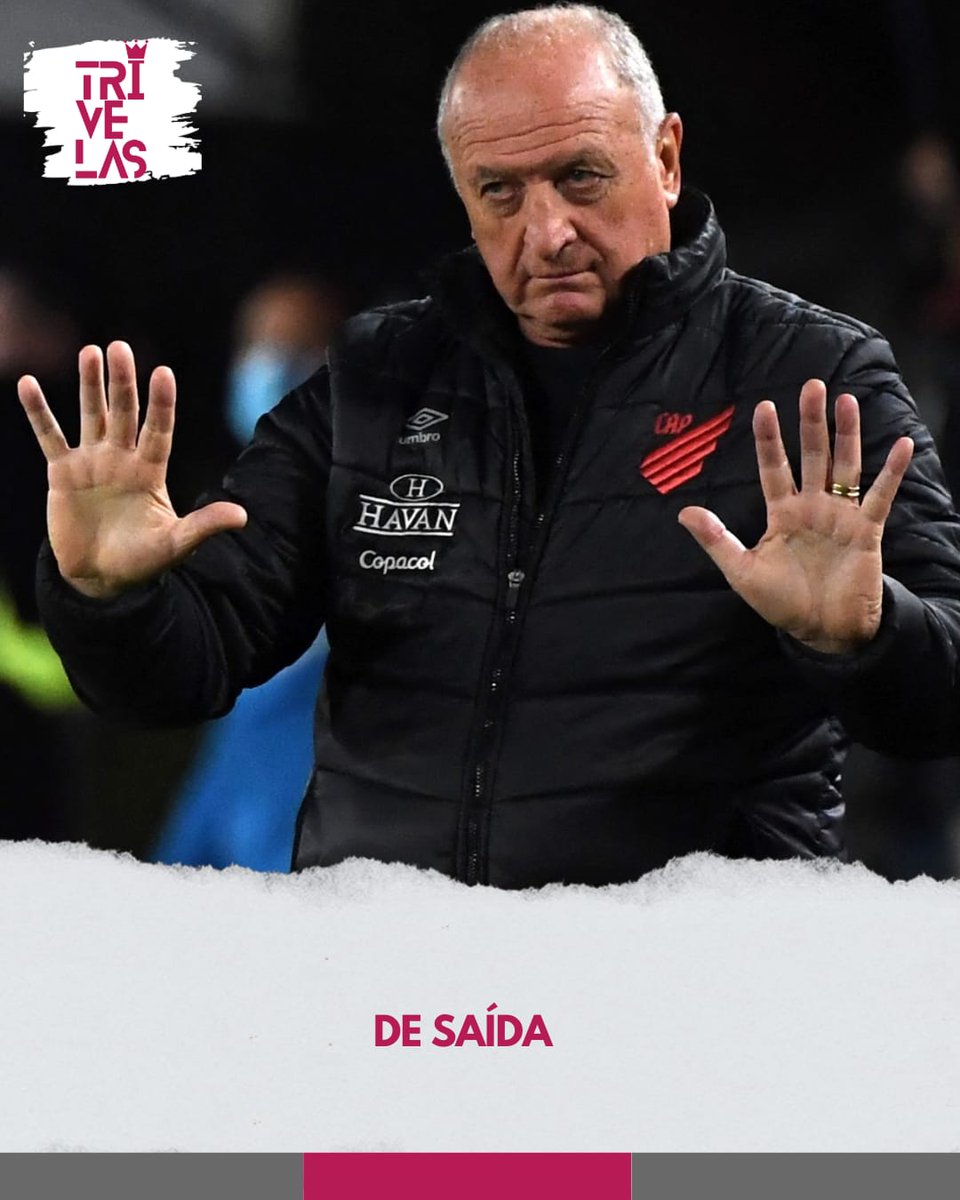 trivelass's tweet photo. Felipão acertou nesta sexta-feira a saída do Athletico-PR, no qual ocupava o cargo de diretor técnico, e fechou acordo com o Galo, após chegar a anunciar que não comandaria mais clubes. Ele é aguardado nos próximos dias em Belo Horizonte.

+ https://t.co/FGsVVMMk81