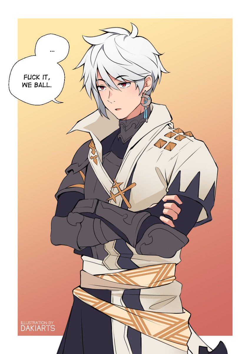 Dakiarts's tweet image. Happy Birthday to my FFXIV DPS dad 🎉
@Morphemthatpr4h