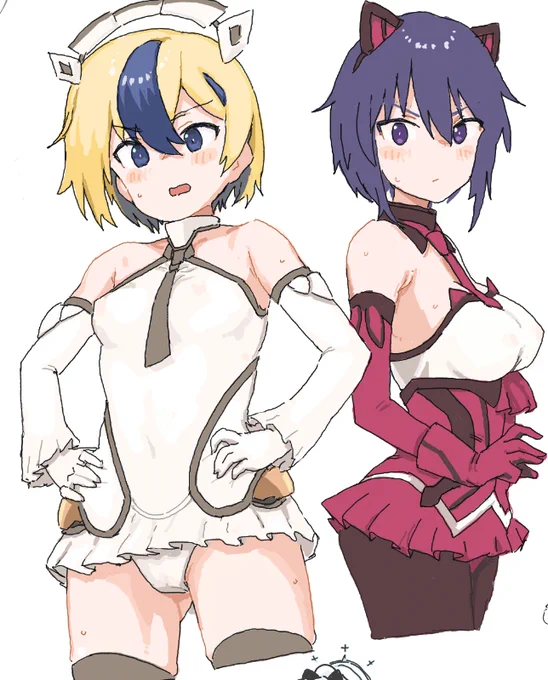 匿名みかんさん絵チャです  > 愛花ちゃんの専用スーツを大人サイズにしたスーツを着せられる竜子ちゃん。 極薄生地+透け+ぴっちり感で下手に露出してるよ… #odaibako_konigstigerchan 