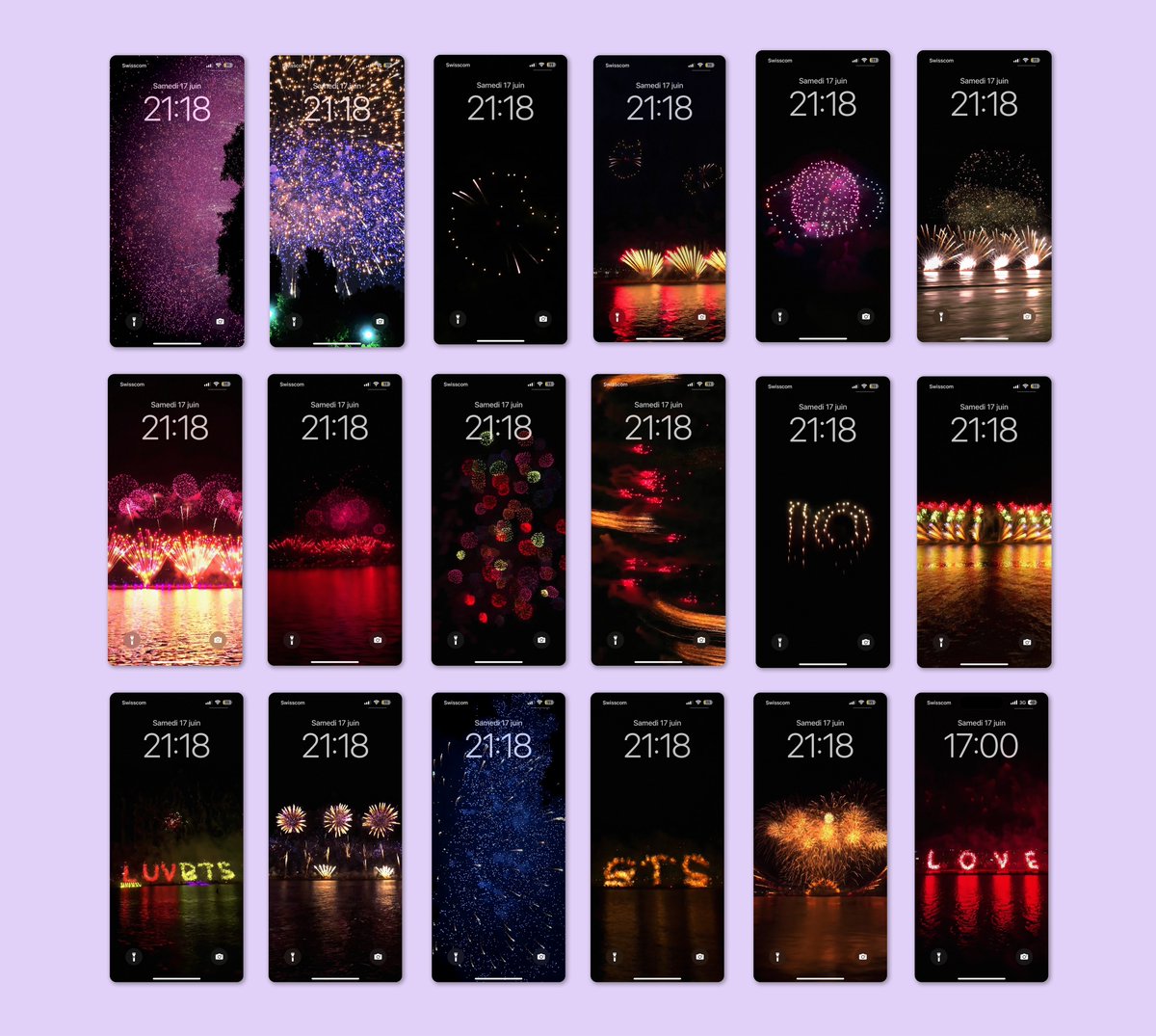 FIREWORKS for the ‘2023 FESTA at Yeouido’ - Weverse Live 💜🎆🎇

Wallpapers [18 pictures]
Don’t forget to load in 4K

#Fireworks #BTS #BTS10thAnniversary #2023BTSFESTA #BTSWALLPAPER #btslockscreen