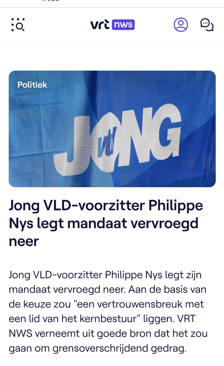 WimVanOsselaer1's tweet photo. Als je terechtkomt in een compleet gecorrumpeerd immoreel milieu hoeft het niet te verbazen dat het slecht met je afloopt. #JongVLD #OPENVLD https://t.co/oYLAmeHBSL