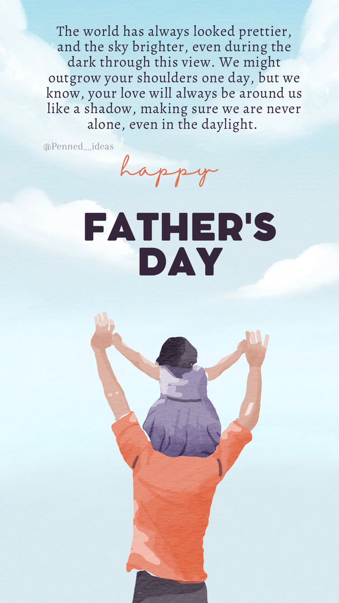 PennedIdeas's tweet photo. Happy Father’s Day! #penned__ideas #FathersDay2023 #fathersdaycard #fathersdaygift #FathersLove #tweet #quote #ThoughtForTheDay https://t.co/cBvwoeyaDT
