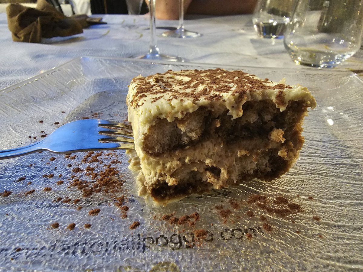 StateOfMindPost's tweet photo. This is the best tiramisu I've ever tasted. #Tiramisu #Italy #Tuscany @visititalytoday https://t.co/PqdCuR7Byy