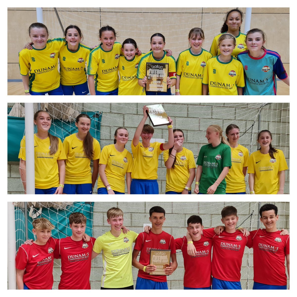 salafutsalclub's tweet photo. With 3 teams again competing in this years FA Pokemon Futsal youth cup. We are hoping to go one better on last years outcome od 1 x National champions,1 x Runners up & 1 x 3rd place in England. Just having 3 in the final is amazing
#PokemonFutsal #Futsal https://t.co/UHd1CFBQsy
