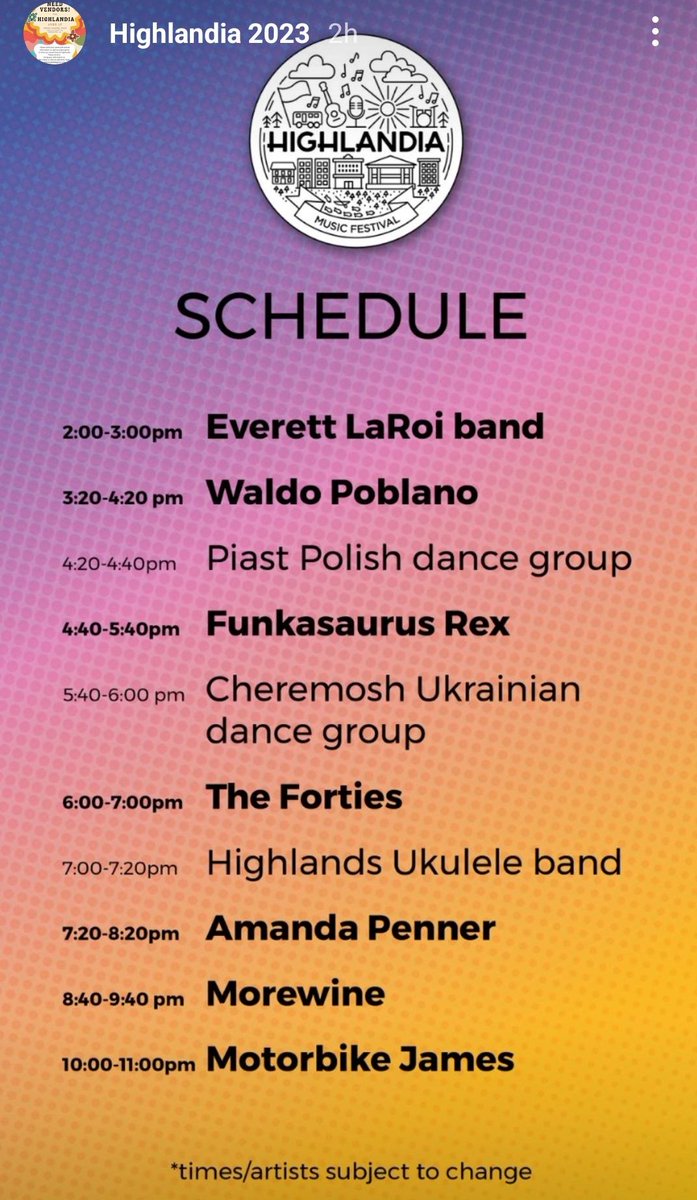 Chef Vikram is pleased to provide all your festival food favorites at <a href="/HighlandiaFest/">Highlandia Festival</a> ! See you at Henry Martell Park  TODAY 2-11 pm!
There will be food, vendors and local music for the whole family. Bring a blanket and your dancing shoes! 

<a href="/yeghighlands/">Highlands CL</a> #yegevents #yegfestivals