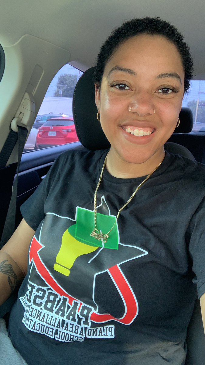 As you can see I got a tan lol but it was great volunteering with <a href="/PAABSE_/">PAABSE</a> today at the Wylie Juneteenth Festival ✨#BlackEducators #PAABSE