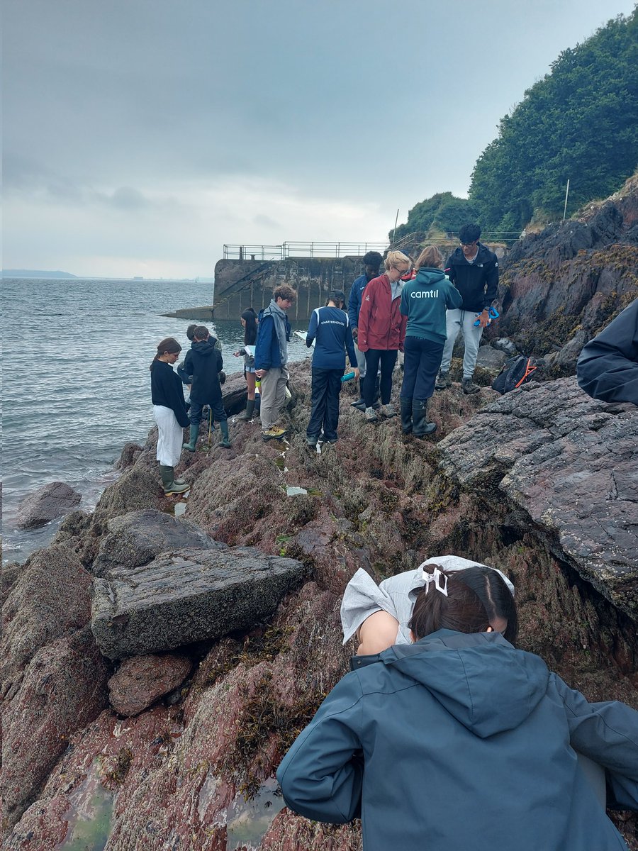 dalefortcentre's tweet photo. Charterhouse on their last morning with us looking at rock pool diversity. After a few days on the rocky shores, these students were fantastic at identifying everything!! #fieldstudiescouncil #rockyshores #rockpooldiversity #alevelbiology #charterhouseschool https://t.co/jwYDreVIyI