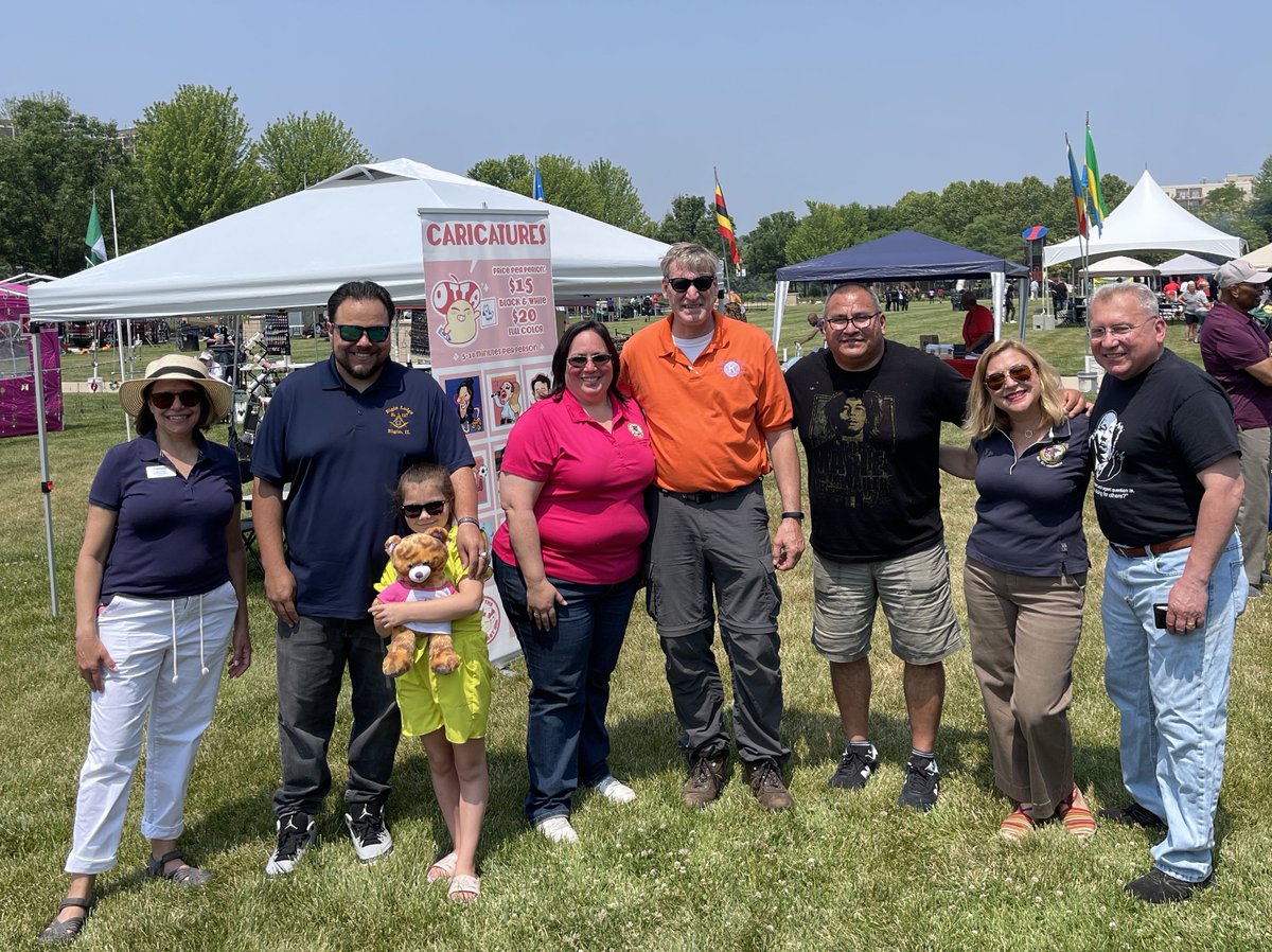Awesome time at <a href="/AACKC1/">AACKC</a> ’s Elgin Juneteenth event at Festival park. Come enjoy the food, music, and many vendors.

#Juneteenth2023