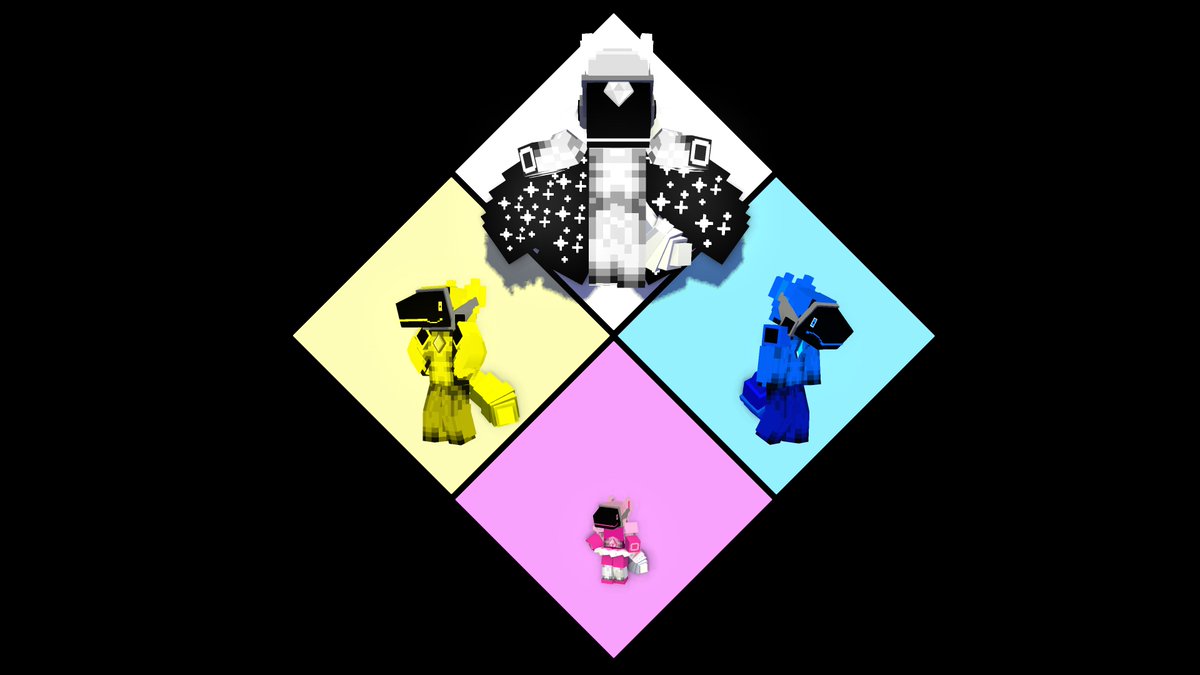 Animation159's tweet image. diamond authorities as protogems #StevenUniverseAU 
#fanart #protogems #protogen