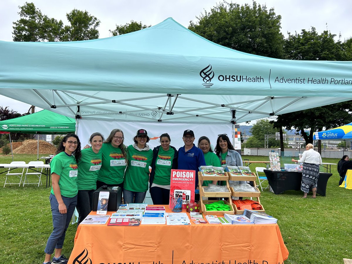 ⁦Celebrating #juneteenthoregon!!! @OHSUDoernbecher⁩ team volunteers