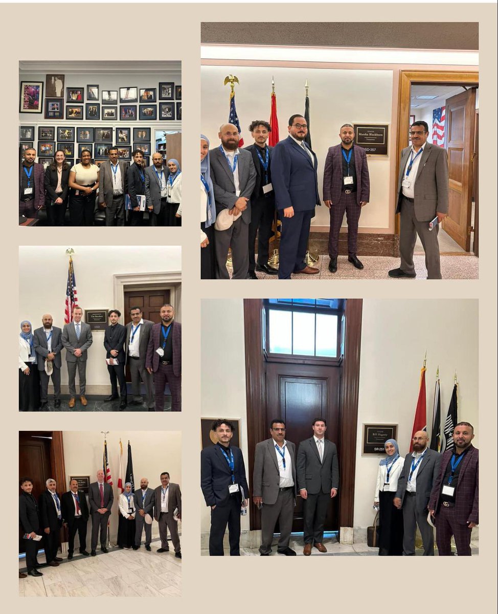 fadelnabil2023's tweet photo. عدد من اللقاءات مع  اعضاء الكونجرس في واشنطن حول الملف  اليمني 
ومطالبة القياده الامريكيه بالضغط للافراج عن المعتقلين لدى كافة الاطراف خاصة وغالبيتهم معتقلين مدنيين 
كما تم مناقشة سفينة صافر وخطرها على اليمن والمنطقه والملاحة الدولية وتنذر بكارثه بيئية 
 تنظيم مركز واشنطن https://t.co/G7IJYHQJke