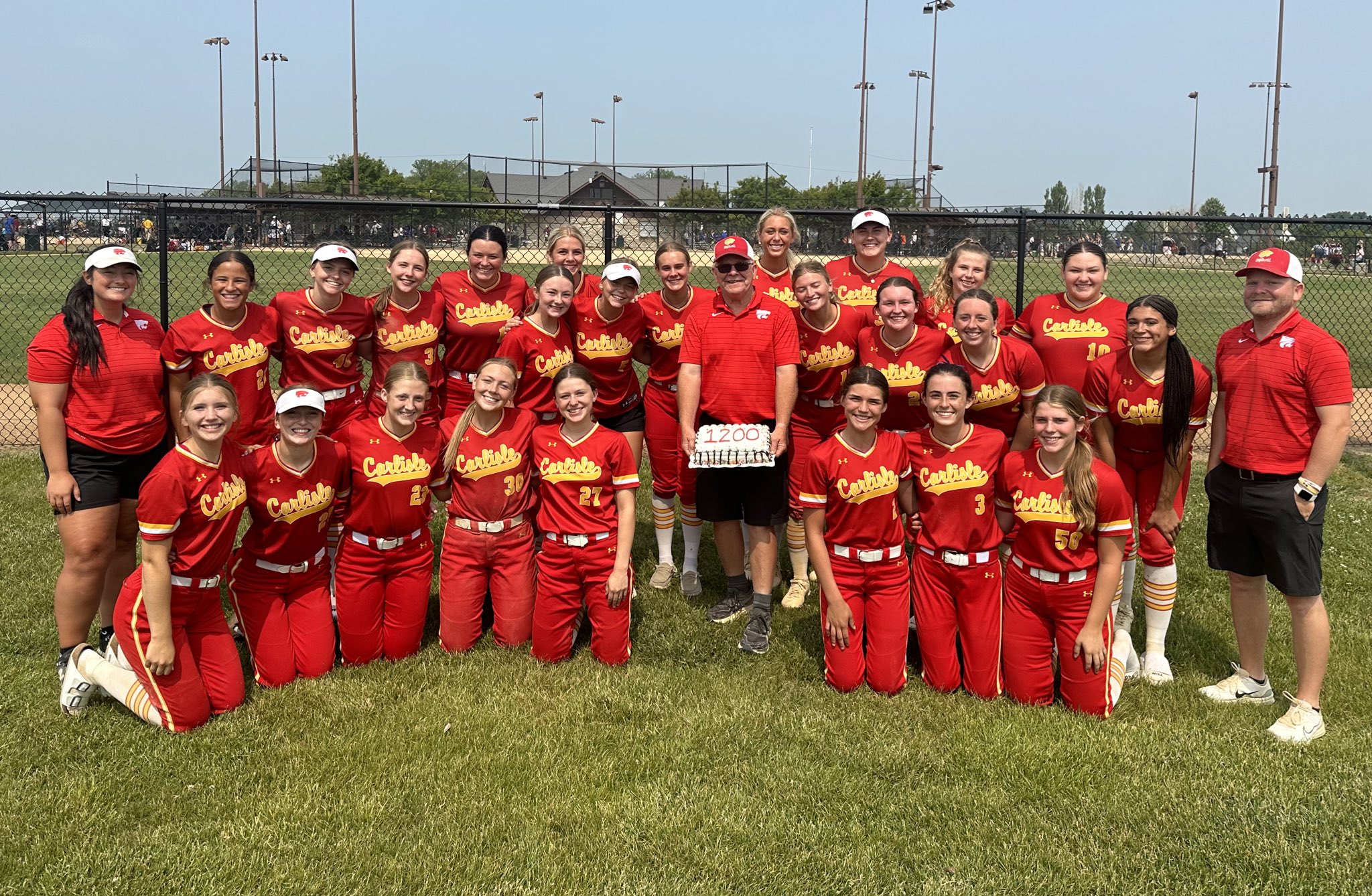 Carlisle Softball on Twitter "Today we celebrated Coach Jim Flaws’s