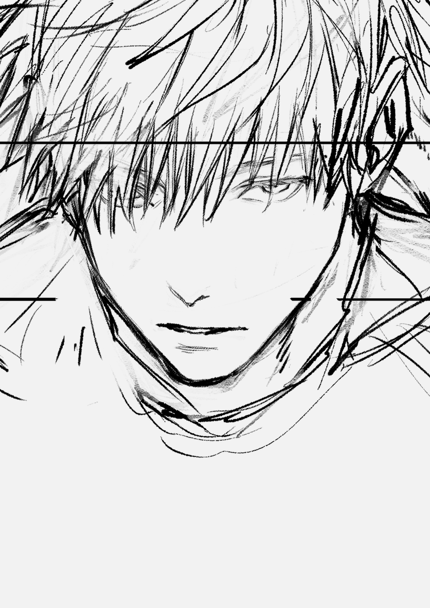 yamada_souko's tweet photo. 2コマ目の目元アップ、実はちゃんと顔まで描いてからトリミングしてる。とても良い顔描けたけど、断腸の思いでトリミング https://t.co/QvAxeuAvvM