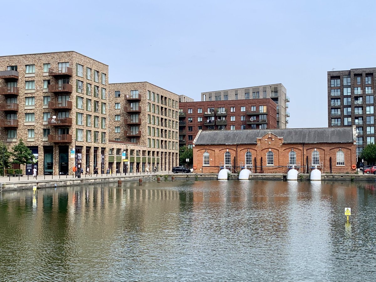 Feeling tired after the sixth leg of the Capital Ring today, from Pudding Mill Station to King George V station, via the Greenway, Abbey Mills Pumping Station and Royal Albert Dock. #Ramblers #CapitalRing