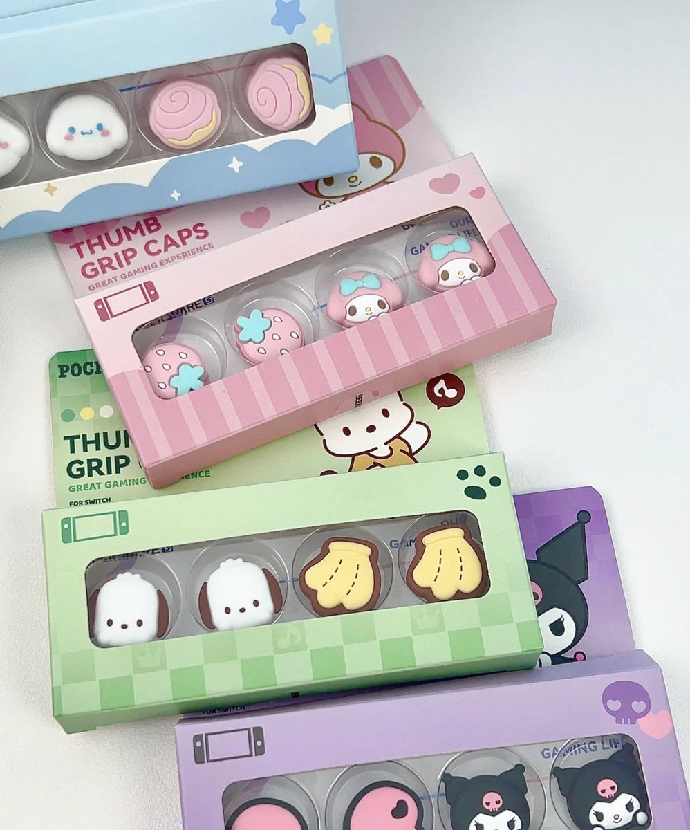 sanrio switch thumb grips