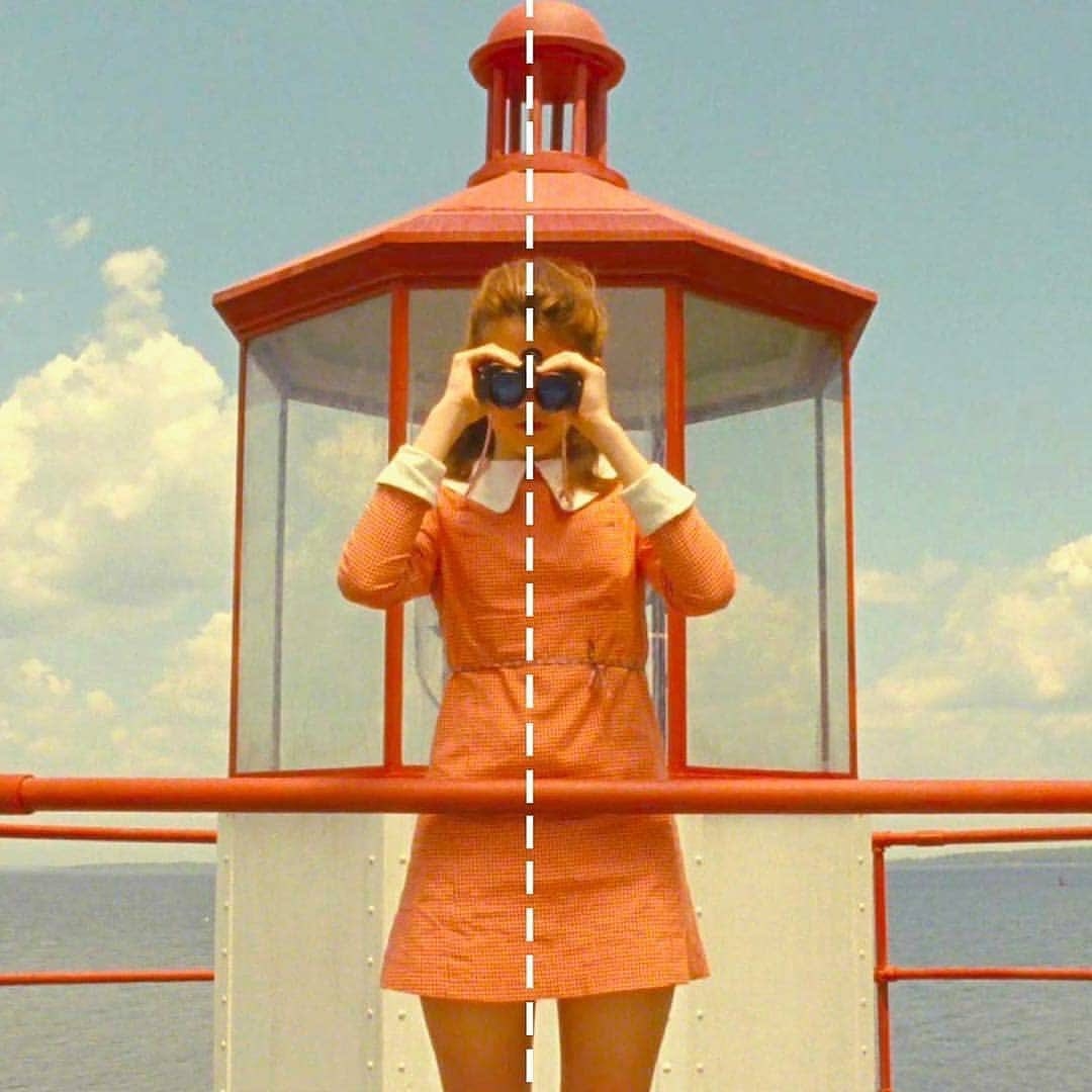 WesAndersonfc's tweet image. Wes Anderson’s perfectly crafted symmetry throughout his films. 🤤