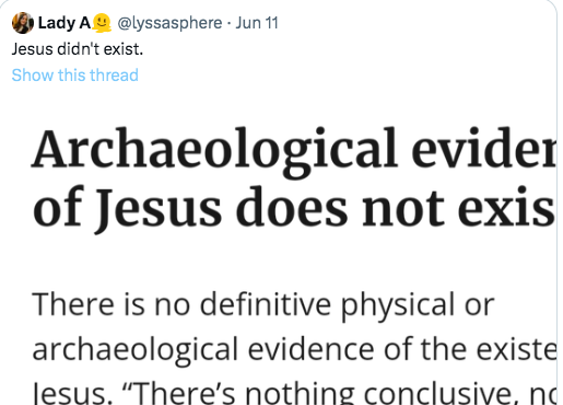 LauraRbnsn's tweet photo. Anti-intellectualism: it's not just for religious people anymore.
(Quick thread).
Okay, so I hardly ever call out individual accounts, especially anonymous ones, but I feel justified using this account as an example for something that concerns me because 1) it's a huge account https://t.co/NO7qUtriCi