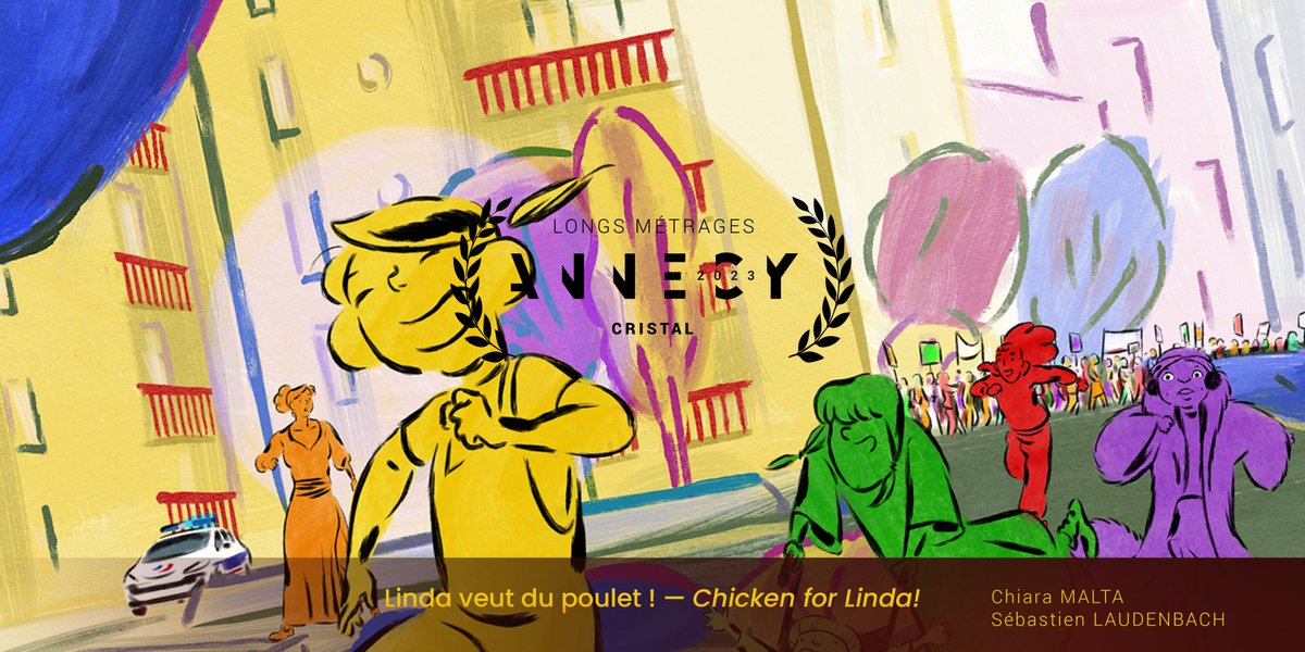 annecyfestival's tweet image. #PrixOfficiels2023 🏆
#2023OfficialAwards 🏆

👏 Félicitations !
👏 Congratulations!