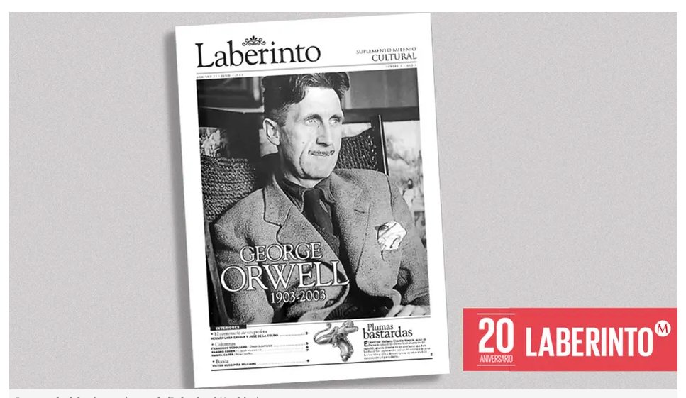 El suplemento cultural Laberinto de Milenio está cumpliendo 20 años. Saben ustedes lo que esto significa hoy? Es un verdadero acontecimiento. Muchísimas felicidades a @panchogzz  #JoseLuisMartinez @BerguaAna #TediLopezMills y @angelsots @SCLaberinto @Milenio #Milenio #Mexico