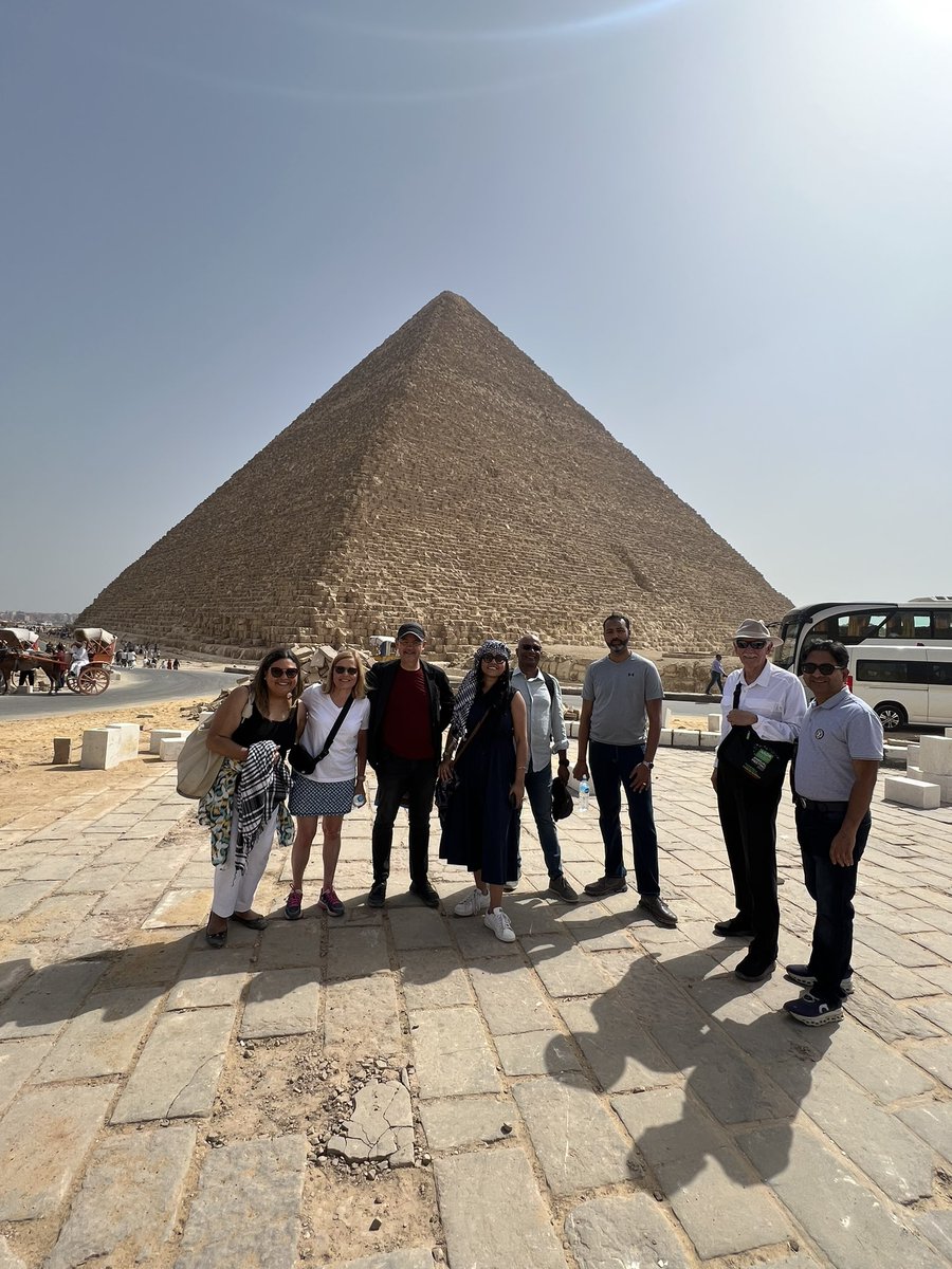 Two days of phenomenal #science, #strategy, #DEI, #collaboration, &amp; #friendship at the Annual Meeting of #ESRN #ECRN at Cairo. Enjoying the history and culture of Egypt with these amazing group of #physicians &amp; #scientists. 
#lungcancer #diversity #MENASA #LCSM #SCLC #Inclusion