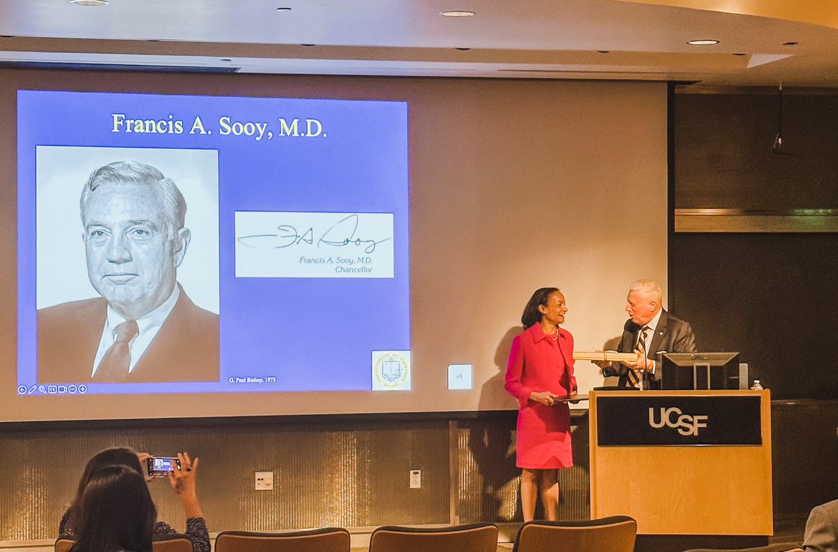 Fantastic @UCSF_OHNS Sooy lecture by Dr. Dana Thompson from @northwesternoto! It was inspiring to hear about her career-long endeavor to advance our understanding of laryngomalacia and her passion for initiatives to address healthcare disparities and advance DEI in medicine/oto