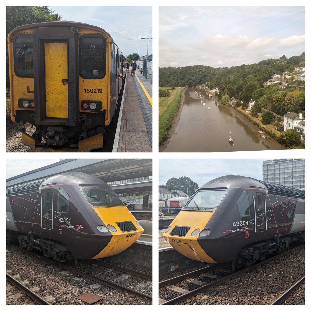 HighSpeed_H's tweet photo. Day trip from Kent to Cornwall to ✅ off the Tamar Valley Line, Plymouth to Gunnislake
Great views from the Calstock Viaduct
Bonus HST trip on the way back
@GWRHelp @CrossCountryUK @DCRailPart @VisitTamar @TVAONB #BranchLine #TamarValley #Cornwall #Devon https://t.co/EVFY09IkFA