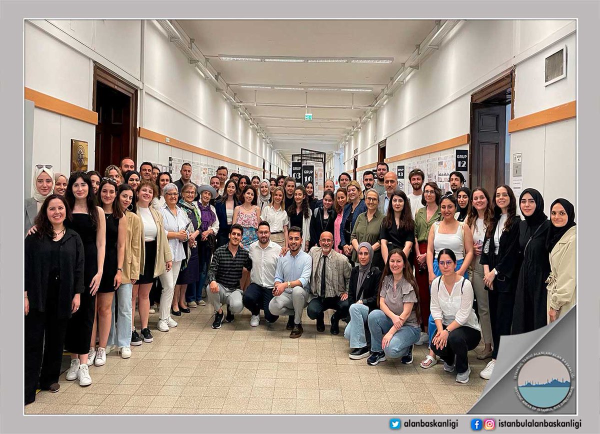 Prof. Dr. Zekai Görgülü anısına düzenlenen "Afete Dayanıklı Kent Planlama, Dönüşüm, Tasarım ve Koruma Ortak Stüdyoları-İstanbul Tarihi Yarımada 2022-2023 Bahar Yarıyılı Sergisi'ne katıldık. Emeği geçen tüm hocalarımıza ve öğrencilerimize teşekkür ederiz.#yıldıztekniküniversitesi
