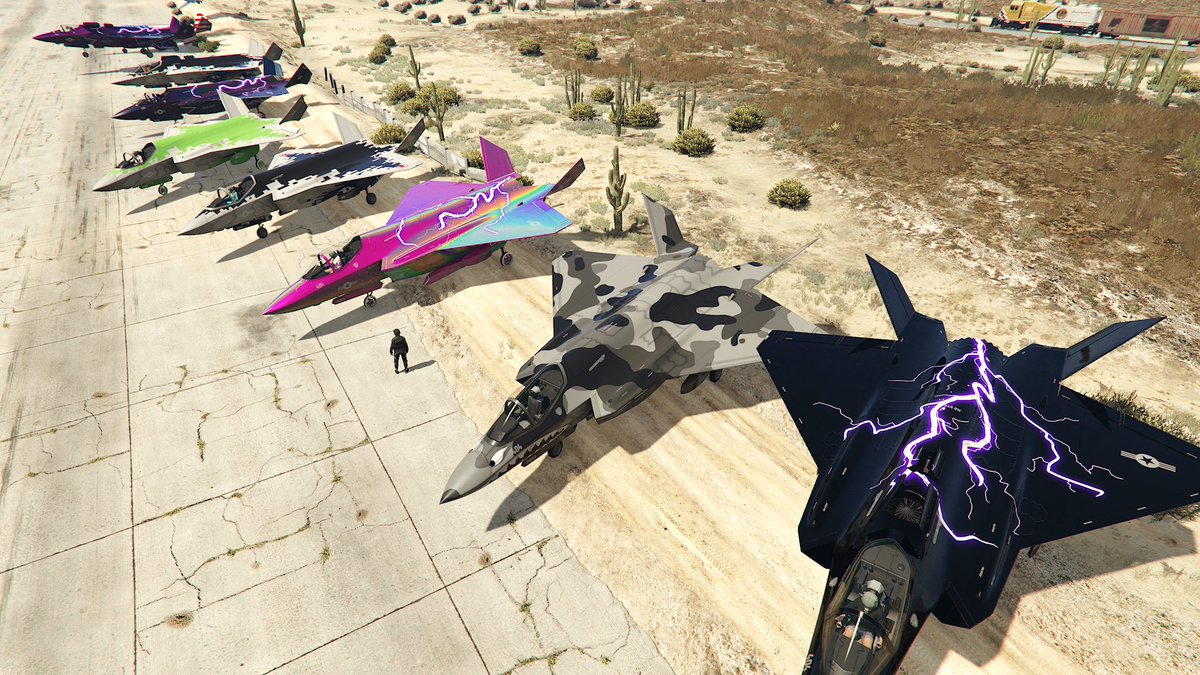 Onejeee's tweet photo. F-160 RAIJU Meet #GTAOnline #GTA #GTA5 https://t.co/kI5QW5X4Nk