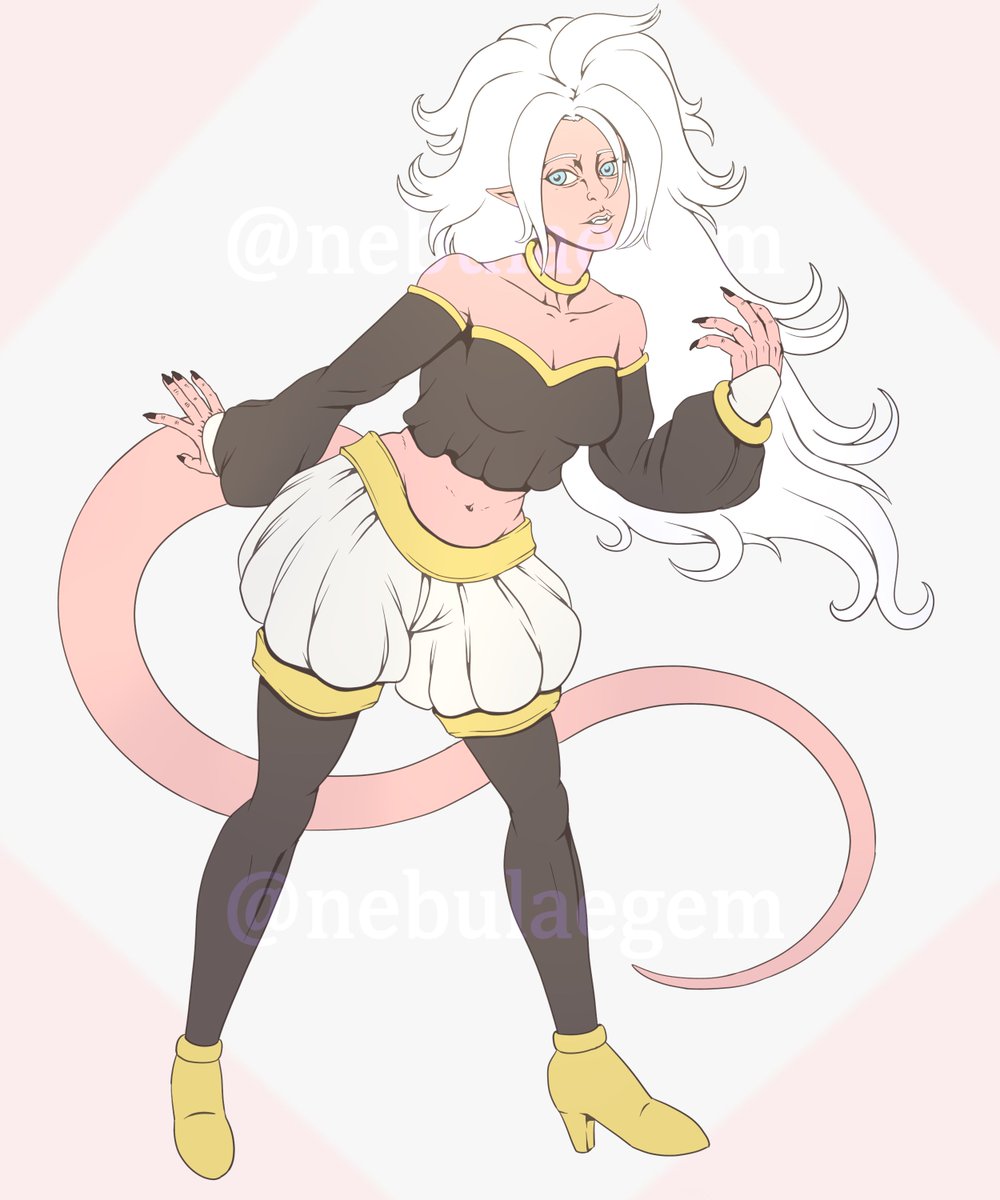 redesign? #android21 #dragonballz #dbz #doodle