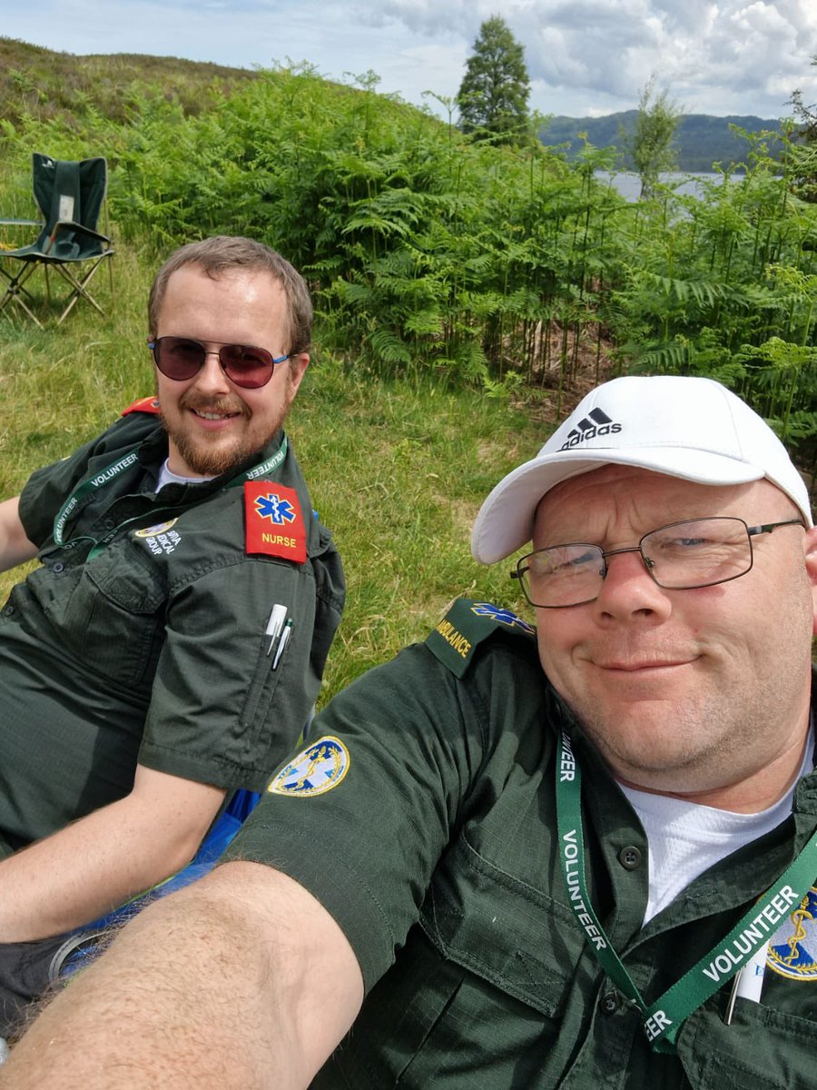 group_scotia's tweet photo. Our volunteers had another great day at this yearโs @HighlandCross.
Volunteers including nurses, ambulance crew, advanced & standard first aiders were deployed.
Our new response vehicle also got its first deployment, alongside our frontline ambulance.
#FirstAidServices https://t.co/NiJi8PXI7Q