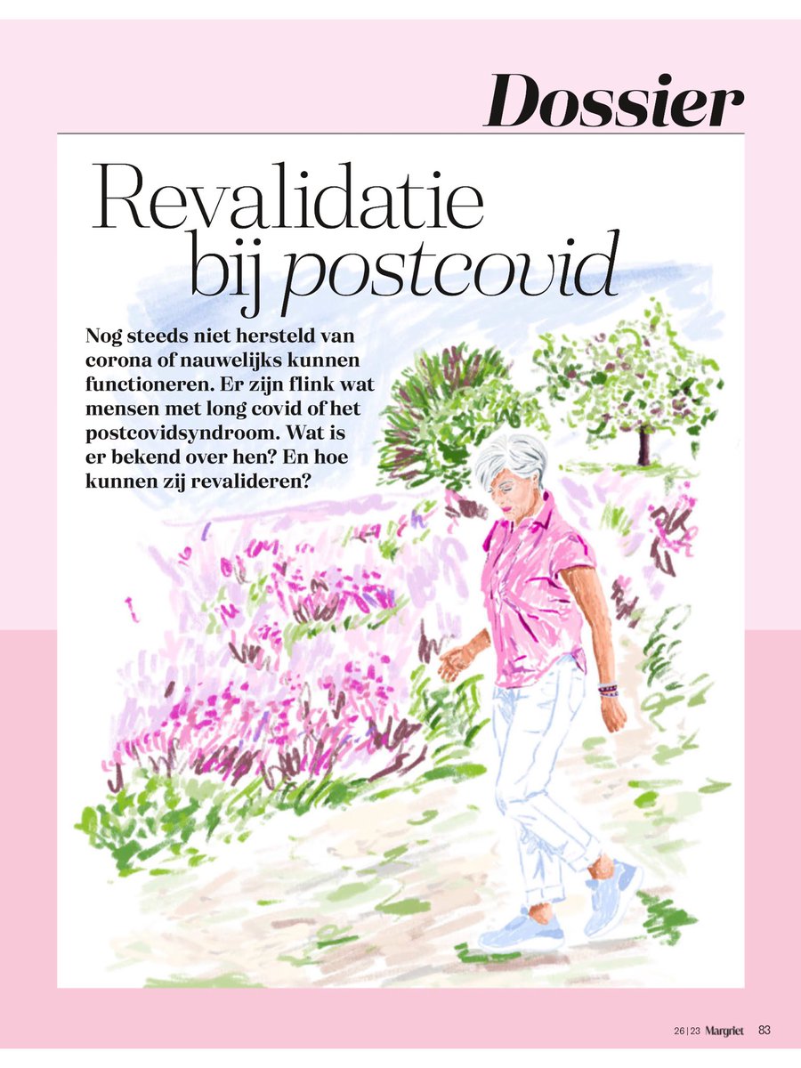 JimFaas's tweet photo. #LongCovid heeft de Margriet bereikt ๐ฆ FYI
โ
4 paginaโs over revalidatie en paramedische zorg
โ
โbij ernstige klachten duurt het herstel langer en is de kans op herstel kleinerโ
/1 https://t.co/ED6R3cEmW4