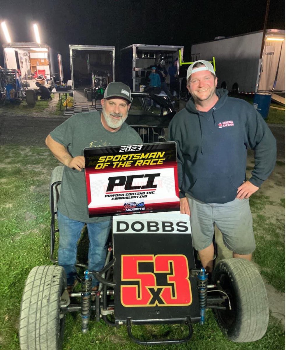nw_focus's tweet photo. The Powder Coating Inc. and Sandblasting “SPORTSMAN” Award went to Christopher Cort, Driver of the #53x Midget Friday night at Deming Speedway https://t.co/FHfgHb7oEP